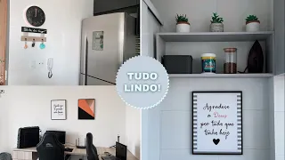 DECORANDO A COZINHA/LAVANDERIA E QUARTO SOCIAL!