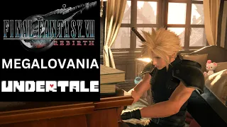 Cloud plays "Megalovania" (Undertale) - Final Fantasy VII Rebirth