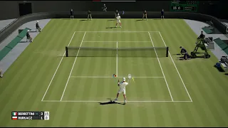 Matteo Berrettini vs Hubert Hurkacz ATP Wimbledon 21/AO International Tennis [1080x60 fps]