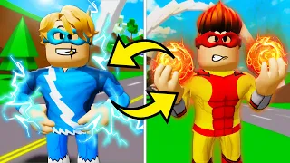 Superheroes Switched At Birth! (A Roblox Brookhaven RP Movie)