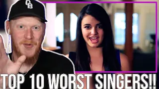 Top 10 Worst Singers REACTION | OFFICE BLOKE DAVE