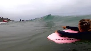 Perfect Sand Bar formed by a River Break: Bodyboarding W/ @JamieOBrienJOB