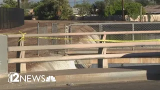 Body found in burning car in canal in Phoenix