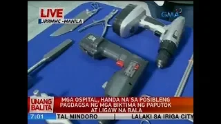 UB: Mga ospital, handa na sa posibleng pagdagsa ng mga biktima ng paputok at ligaw na bala