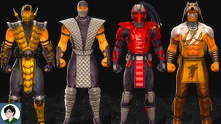 Mortal Kombat Komplete Edition - All Characters All Skins Showcase