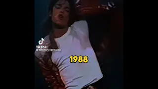 Michael Jackson Beat it Evolution (1984 -  2009)