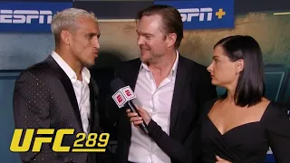 Charles Oliveira talks win vs. Beneil Dariush & Amanda Nunes’ retirement at UFC 289 | ESPN MMA