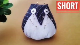 Short l DIY pincushion l How to make a Owl pincushion l Owl l sarapat Craft