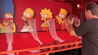 New Simpsons games at Universal Studios Florida - outside The Simpsons Ride