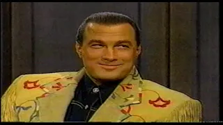 13-The Late Show With David Letterman "Steven Seagal" On Deadly Ground Interview 94'..