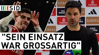 Arteta lobt Doppelpacker Havertz: "Er war unglaublich" | SID