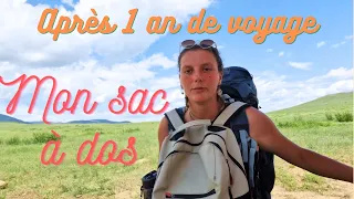 Mon sac à dos et mes conseils après un an de voyage !