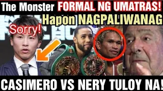 Inoue FORMAL ng UMATRAS" sa US! Alas vs Nery TULOY NA sa AMERICA!?