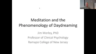 Prof. James Morley (Ramapo)