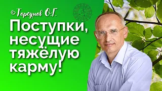 Поступки, несущие тяжёлую карму! Торсунов лекции