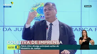 #AoVivo: Coletiva de imprensa com o ministro da Justiça e Segurança Pública, Flávio Dino