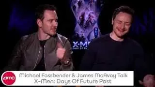 Michael Fassbender & James McAvoy Talk X-MEN: DAYS OF FUTURE PAST With AMC