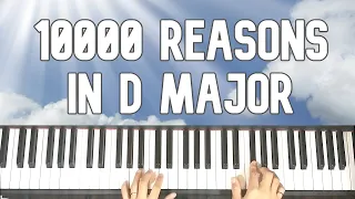 How to Play 10000 Reasons | Piano Accompaniment