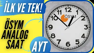 AYT SÜRE SAYACI  (ANALOG) - #YKS - İLK ve TEK