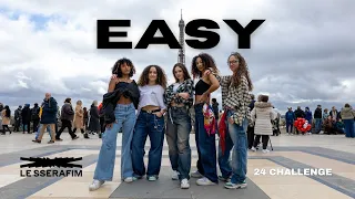 [KPOP IN PUBLIC PARIS | ONE TAKE] LESSERAFIM “EASY” - 24h Challenge Dance Cover