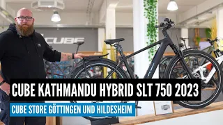 CUBE Kathmandu Hybrid SLT 750 2023 – Das perfekte E-Bike für sämtliche Reiserouten