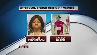 Woman found guilty in track star's death