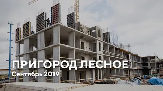 ЖК "Пригород Лесное" / Сентябрь 2019
