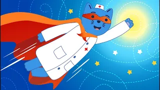 Доктор Кот - супергерой! | Космический Доктор Кот | Мультфильмы для детей