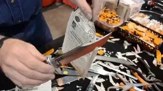 This Guy Has some Seriously Sharp Knives