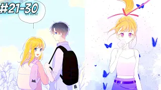 My Star And I | Ep 21-30| explanation in hindi #comic #solocomic #manhwa #manga #manhua