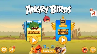 Angry Birds Classic FULL GAME + Mighty League Test levels + Unused levels