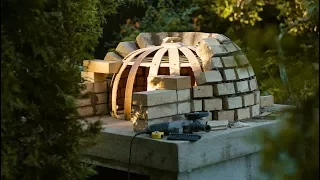 How to Build A Wood Pompeian pizza oven. Masonry furnace.
