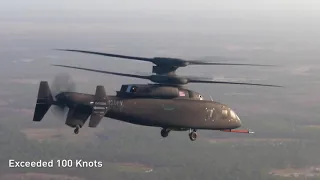 Sikorsky-Boeing SB-1 Defiant exceeds 100 knots