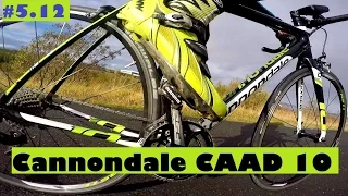 ALU RZĄDZI! Cannondale CAAD 10 105 to RAKIETA -  rower szosowy w teście SzajBajk.