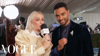 Regé-Jean Page on What Inspires Him at The Met Gala | Met Gala 2022 With Emma Chamberlain | Vogue