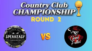 Round 2 Speakeasy VS Good Fellas  in the Ultimate Golf CCC Tournament Season 31