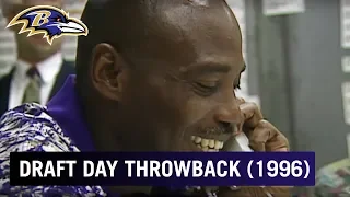 Draft Day Throwback (1996): Ray Lewis & Jonathan Ogden Get the Call | Baltimore Ravens