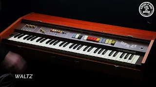 Viscount UFO 61 Intercontinental Vintage 1970s Italian Electronic Combo Organ Synth Test & Demo