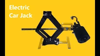 Electric Car Jack 12V DC - Homemade