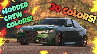 Top 30 Modded Crew Colors in GTA 5 Online That Will Blow Your Mind! 🤫🔥