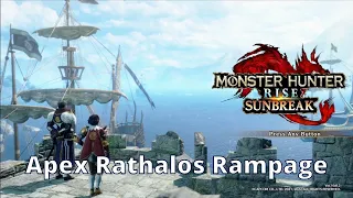 Apex Rathalos Rampage - Monster Hunter Rise Sunbreak - Walkthrough Playthrough Guide 180