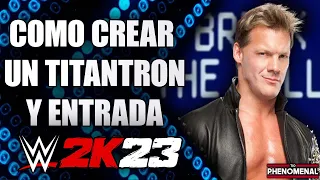 CHRIS JERICHO '08-'16 | Como crear un Titantron y Entrada en WWE 2K23 | Tio Phenomenal