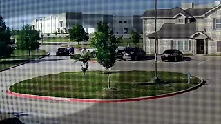 Dallas County shooting captured on surveillance video