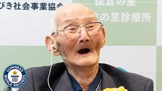 WORLD'S OLDEST MAN is 112 years old - Guinness World Records