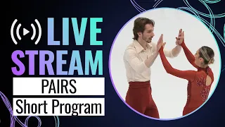 LIVE | Pairs Short Program | ISU European Championships | Kaunas 2024 | #FigureSkating