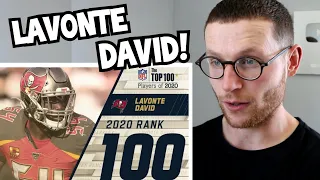 Rugby Player Reacts to LAVONTE DAVID (TB Buccaneers OLB) #100 The NFL Top 100 Players of 2020!