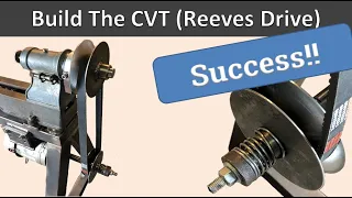 Lathe Restoration And Improvements - CVT (Reeves Drive)