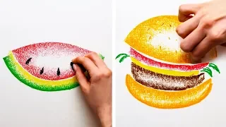 25 FUN AND SIMPLE DRAWING TECHNIQUES