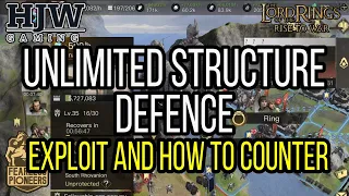 NEVER LOSE AGAIN! Structure Defence Guide - LOTR: Rise to War 2.0