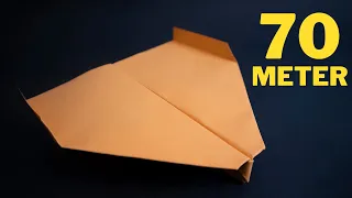 The best paper airplane in the world | Guinness Book of Records (70 meters)